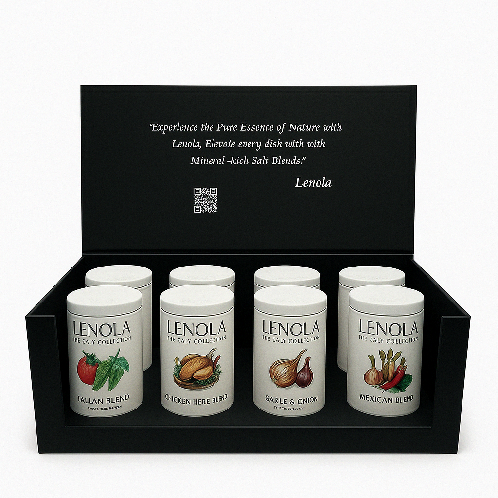Lenola Signature Spice Salt Blend Box