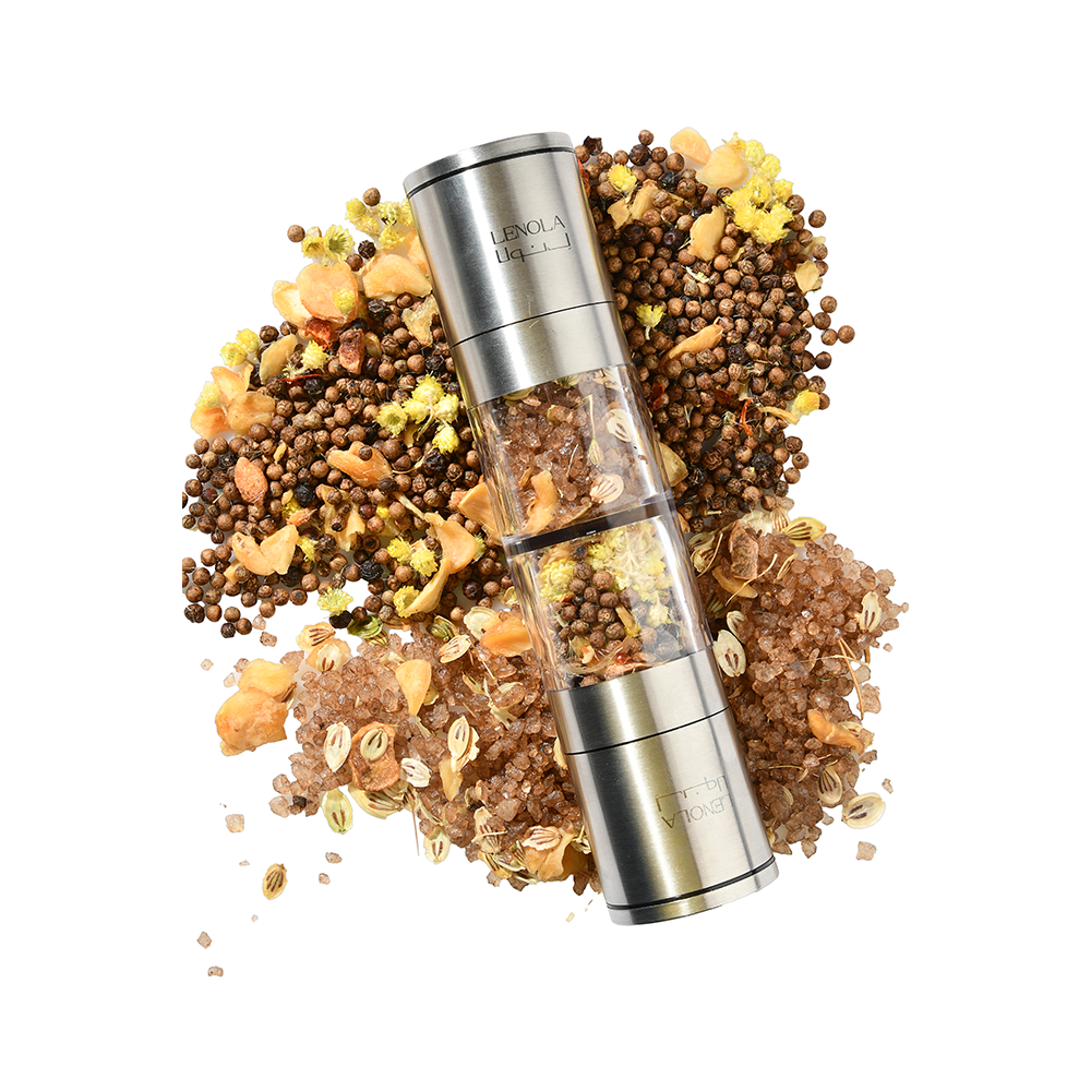 Smoked Garlic Sea Salt & Pepper Grinder