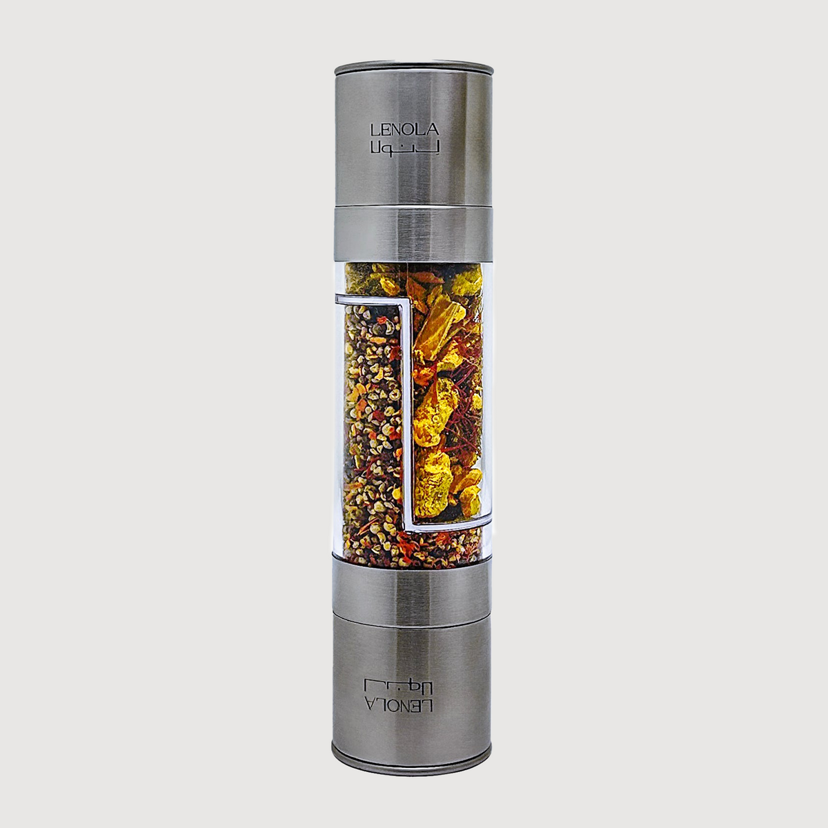 Lenola Special Spice Mix Pepper | Stainless Steel Grinder